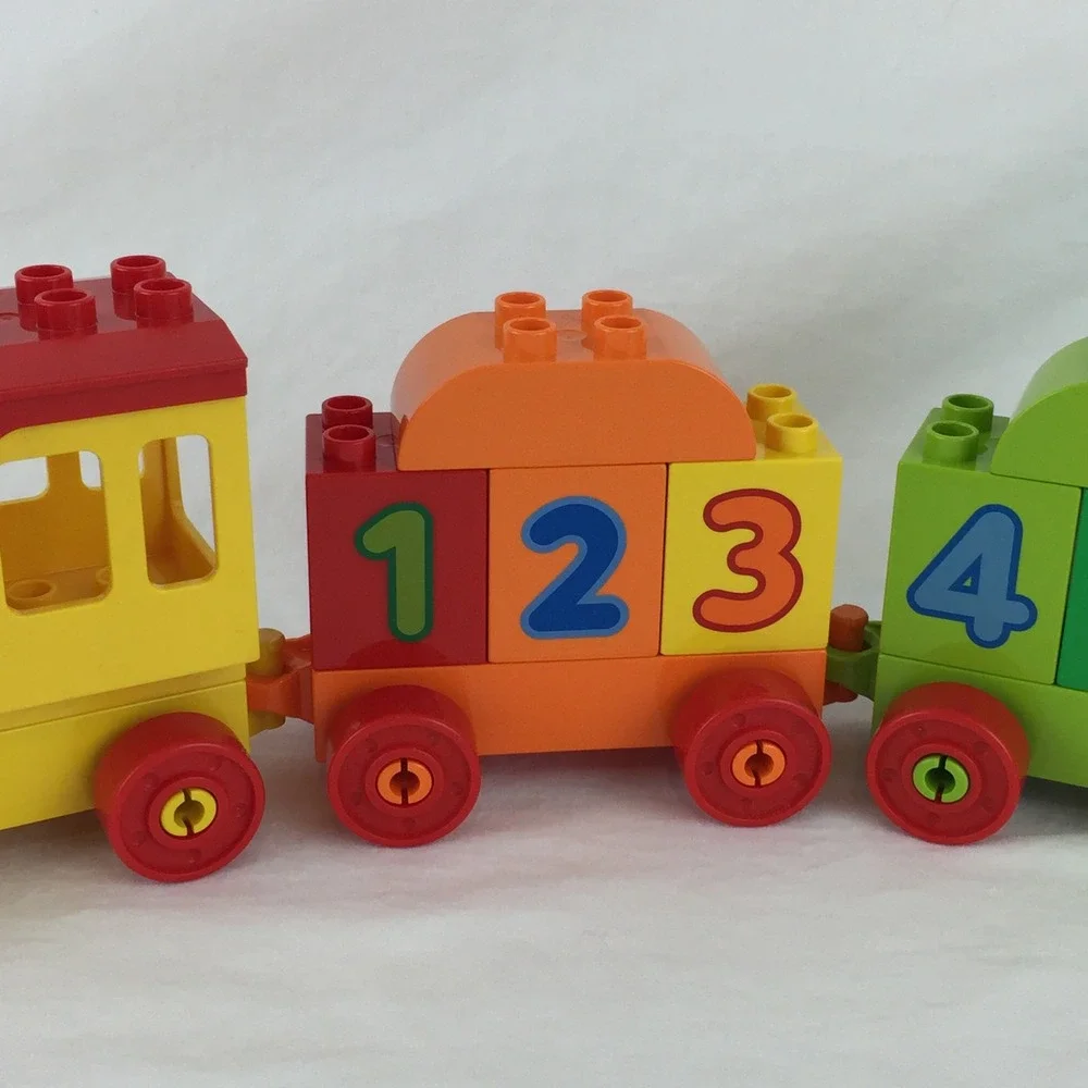 Lego Duplo Number Train 10847 23 Pieces Counting Educational Toy Near Complete - Picture 3 of 9